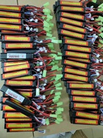 Pack Long Stick personnalisé en usine 1200mAh 3S Lipo 11.1V Slim Airsoft Batterie avec Tamiya Plug AK 47