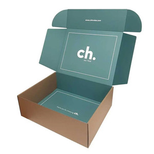 Custom Logo scatola regalo stampata <span class=keywords><strong>per</strong></span> i <span class=keywords><strong>neonati</strong></span> con rivestimento UV goffratura laminazione opaca su cartone ondulato - Product Image 3