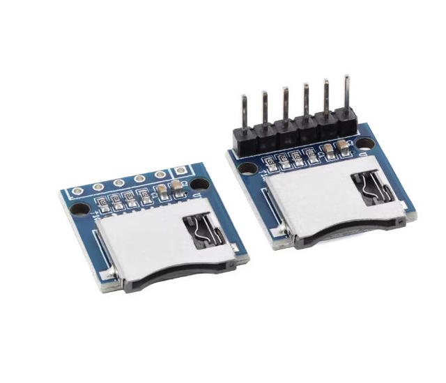 Original Mini SD Card Module Adapter Board Simple TF Card Slot Storage Card Connector Module