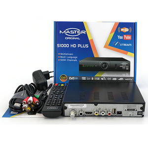 Receptor de Satélite Digital HD DVB S2 Master S1000, Decodificador con Soporte WiFi 1080P, Material Plástico para Ghana - Product Image 3