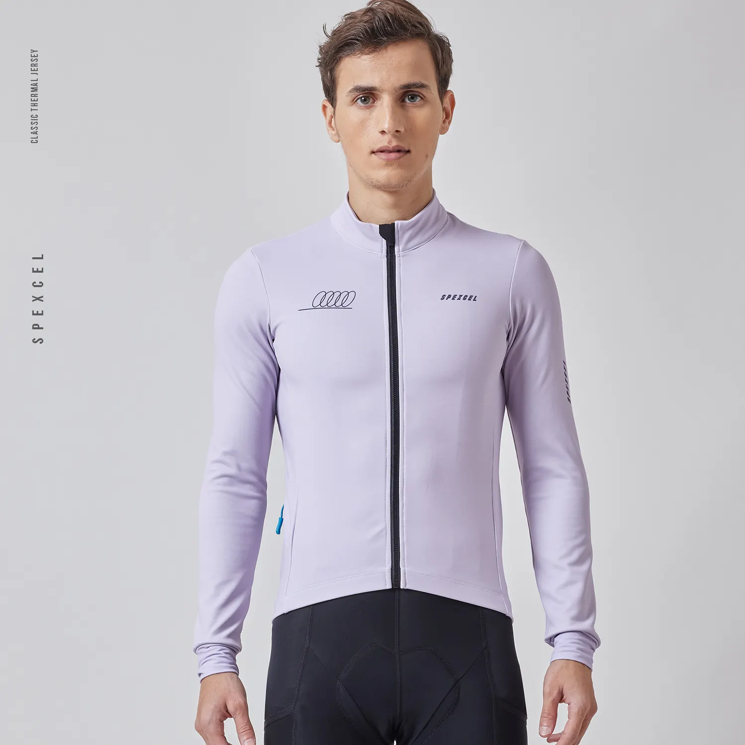 SPEXCEL เสื้อเจอร์ซีย์ปั่นจักรยานผ้าขนแกะร้อน,เสื้อใหม่ล่าสุดเนื้อผ้ามีกระเป๋ามีซิปสำหรับผู้ชายปี2022