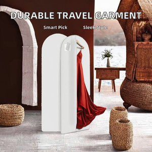 Sac de rangement durable et recyclable en non-tissé pour vêtements de femme, avec fenêtre d'identification, 72 pouces de long, pour penderie, robes de mariée et de soirée - Product Image 2