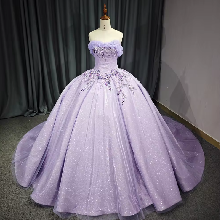 QD1643 Sweetheart Light Pure Quinceanera Dresses Ball Gown QD1643 Sweetheart Light Pure Quinceanera Dresses Ball Gown