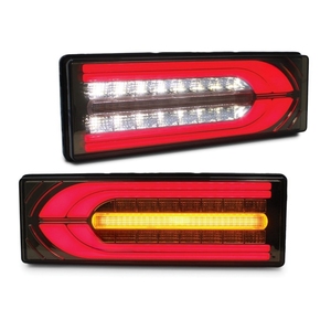 Full LED Rear <b>Tail</b> Lights Sequential Turn Signal Assembly For Toyota Land Cruiser 70 Series LC79 VDJ79 HZJ79 - Product Image 2