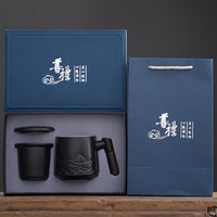 Las mejores ventas de juegos de regalo de lujo para hombres Flask A6 Notebook pluma estilográfica recarga de tinta regalo sorpresa caja de embalaje