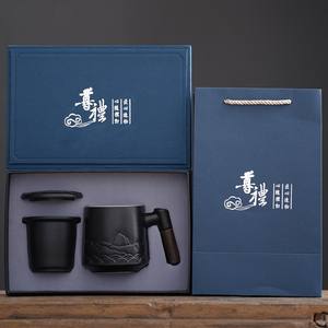 ชุดของขวัญสุดหรูสำหรับผู้ชายขวด A6โน้ตบุ๊คปากกาหมึกเติมเซอร์ไพรส์กล่องบรรจุภัณฑ์ - Product Image 4