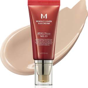 Crema BB Missha M Perfect Cover N.° 23 Beige Natural SPF42 PA+++ 1.69 Fl Oz - Product Image 1