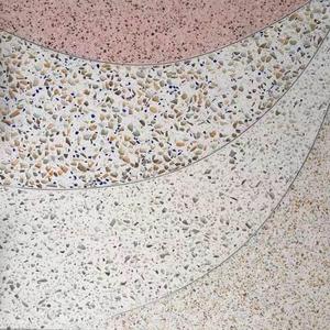 Thiết kế hiện đại Epoxy terrazzo Countertop gỗ đỏ thạch anh Bàn Vật liệu bề mặt rắn washtable cho phòng tắm thiết kế miễn phí - Product Image 4