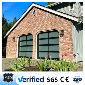 <span class=keywords><strong>Porte</strong></span> industrielle sur mesure avec cadre en aluminium et verre dépoli, <span class=keywords><strong>porte</strong></span> <span class=keywords><strong>de</strong></span> <span class=keywords><strong>garage</strong></span> automatique moderne imperméable pour villas et entrepôts - Product Image 2