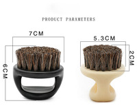 Offre Spéciale – Brosse à Barbe en Plastique de Haute Qualité avec Emballage Personnalisé, Brosse à Cheveux de Cheval pour Barbe