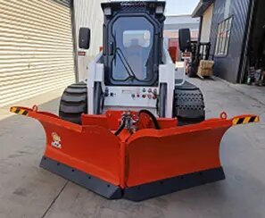 <strong>Snow</strong> <strong>Plow</strong> Removal Machine Mini Four Wheel Skid Steer <strong>Loader</strong> <strong>With</strong> One Year Warranty - Product Image 6