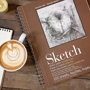Carnet de croquis relié personnalisé de haute qualité 100 pages A4 carnet de croquis - Product Image 3