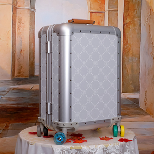 Maleta de Lujo 2026, Serie Roma Antigua, Carcasa Rígida de Magnesio y Aluminio, <span class=keywords><strong>con</strong></span> Ruedas, Combinación TSA, para Hombre y <span class=keywords><strong>Mujer</strong></span> - Product Image 5