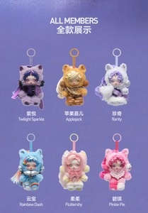 CHXU POPed MARTed Lanzamiento Oficial SKULLPANDA Serie My Little Pony Muñecos <span class=keywords><strong>de</strong></span> Peluche Monstruos Set Completo - Product Image 6