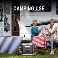 Panneaux solaires pliables portables Solarplay 400W, sacs solaires pliables, énergie solaire durable pour le camping, panneau photovoltaïque solaire