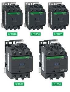 Contactor Schneider Original Nuevo, LC1D25MDC LC1D25FDC LC1D25BDC, Trifásico, 25A, 110V/48V/380V CA - Product Image 2