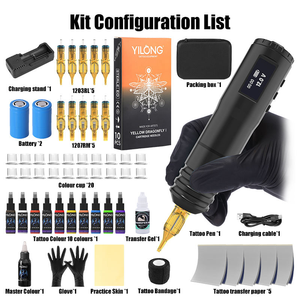 Kit <span class=keywords><strong>de</strong></span> <span class=keywords><strong>Tatuaje</strong></span> al Por Mayor Suministrado por Fábrica, Máquina <span class=keywords><strong>de</strong></span> <span class=keywords><strong>Tatuaje</strong></span> <span class=keywords><strong>de</strong></span> Alta Relación Calidad-<span class=keywords><strong>Precio</strong></span>, Longitud <span class=keywords><strong>de</strong></span> Trazo <span class=keywords><strong>de</strong></span> 4.0 mm - Product Image 2