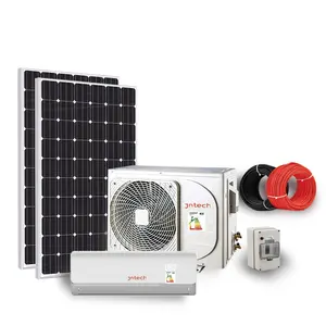 JNTECH 24000BTU T1/T3 hybrid AC DC solar air conditioner with T3 Tropical 58 degree working