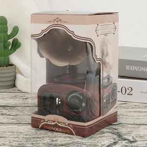 Caja <span class=keywords><strong>de</strong></span> <span class=keywords><strong>Música</strong></span> Retro Tipo Fonógrafo, Gramófono, Disco <span class=keywords><strong>de</strong></span> Arte, Caja Musical Antigua para Regalo y Decoración del Hogar - Product Image 6