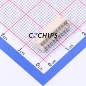 HC-ZH1.5-10AW Wire-to-Board Pin Header Bent Lead Through Hole,P=1.5mm Connector 1x10P 1.5mm Right Angle Insert ZH - Product Image 2