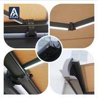 Auvent rétractable motorisé avec télécommande - Auvent pliable imperméable pour jardin extérieur, balcon et usage commercial