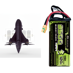 Interceptor High-Speed Rocket Racing <b>Drone</b> <b>Battery</b> 350 km/h 1400-7000mAh 75C-170C LiCoO2 Cathode -30C to +60C - Product Image 1