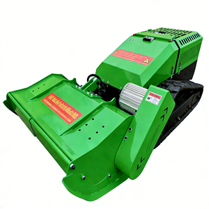 <span class=keywords><strong>Robot</strong></span> tondeuse portable télécommandé à chenilles, autopropulsé, à essence, de type broyeur, pour l'élimination des mauvaises herbes et du gazon - Product Image 4