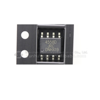 Nuevo original 4558D SOP8 JRC4558 4558 DIP-8 amplificador operacional IC Chip JRC4558D