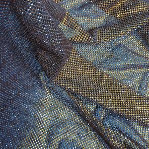 Tissu en micro-maille orné de cristaux de <span class=keywords><strong>café</strong></span> et de strass - Product Image 3