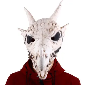 Toptan korkunç ejderha kostüm-Kafatası ejderha maskesi cadılar bayramı kostüm partisi süslemeleri, cadılar bayramı sahne, cadılar bayramı malzemeleri