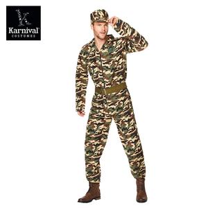 Ensemble de costumes tactiques d'Halloween pour hommes en gros (ODM) – Combinaison de cosplay pour adultes, tenue camouflage avec chapeau et ceinture, inspirée des films et séries TV - Product Image 2