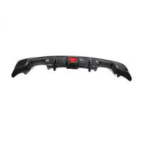 Aileron arrière modifié en fibre de carbone à quatre sorties avec lumières OLIVER pour BMW Série 2 Active Tourer F22 M-Sport 14-19