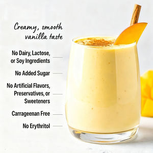 Polvere Proteica di Vaniglia Biologica Integratore Vegano a Base Vegetale che Fornisce Energia di Alta Qualità Certificato <span class=keywords><strong>GMP</strong></span> Internazionale - Product Image 2