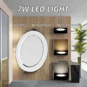 Dimmable LED Encastré Plafond Downlight Lampe Blanc Chaud avec Pilote 220V pour Intérieur Maison Bureau Décor <span class=keywords><strong>Spot</strong></span> Éclairage - Product Image 2