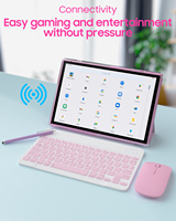 Tablette PC Professionnelle et Éducative 2-en-1 de 10,1 Pouces avec Clavier, Étui, Souris et Stylet