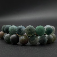 Vente en gros d'agate indienne givrée mate perles de jaspe fantaisie en vrac pour la fabrication de bijoux perles de pierre de qualité supérieure