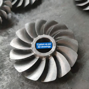 Pièces de moteur diesel de haute qualité, sur mesure OEM, usinées CNC en métal billette : compresseur de turbocompresseur, arbre de turbine, rotor, ensemble de couvercle d'embrayage - Product Image 2