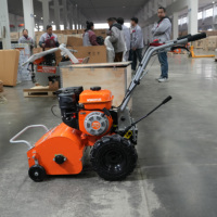 WNX453 4.4kw Pemotong Rumput & Semak Kompak Penggerak Ganda Otomatis Lebar Kerja 450mm Mesin Pemotong Rumput Sisa Tanaman Penggerak Sabuk