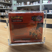 Caixa de Armazenamento Universal ETB SPC TCG com Tampa Magnética de Acrílico Moderna Retangular Multifuncional com Proteção UV de 99% Personalizada