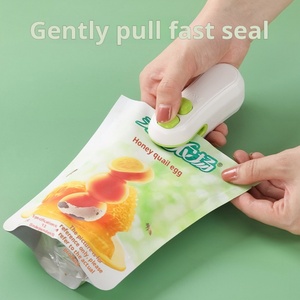 Portable Electric Mini Heat Sealer <b>Handheld</b> ABS <b>Vacuum</b> Bag Sealing Machine Paper Plastic Storage Semi-Automatic Cutter Beverage - Product Image 3