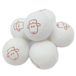100% New Zealand Organic Wool Dryer <strong>Balls</strong> Anti-Wind Home Laundry Felt <strong>Ball</strong> Static Removal 7cm Size Cotton Bag for <strong>Washing</strong> - Product Image 3