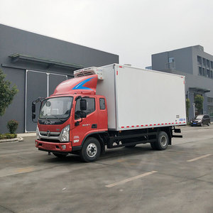 Keeyak Foton Aislamiento Térmico del Congelador de <span class=keywords><strong>los</strong></span> Camiones Frigoríficos de <span class=keywords><strong>Van</strong></span> del Cargo 4x2 Camión para Carne - Product Image 5