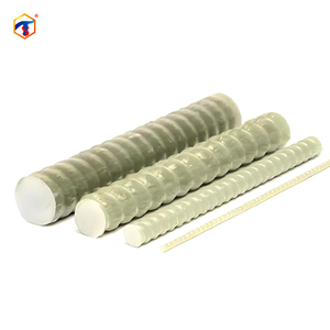 ST <strong>Fiberglass</strong> <strong>Composite</strong> <strong>Rebar</strong> for Construction Gl Pultruded FRP <strong>Rebar</strong> Customizable Cutting Service - Product Image 4