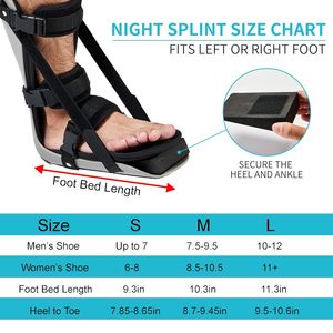 Hkjd Verstelbare Medische Orthopedische Enkel Voet Orthese Brace Plantaire Fasciitis Nacht Spalk Voor Achillespeesontsteking - Product Image 6