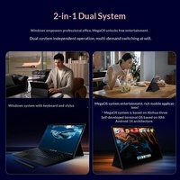 H3Cs MegaBook Laptop 2 in 1 da 14 Pollici con Doppio Sistema Operativo, Intel Ultra 5 226V, 16G, 1TB, AI Locale per Studenti e Professionisti