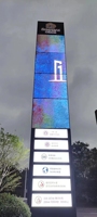 Écran d'affichage publicitaire vidéo/texte couleur personnalisé ColorArt HD LED intérieur/extérieur, étanche, 3840Hz, garantie 5 ans