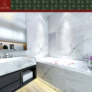 Losas de Cuarcita Natural <span class=keywords><strong>MontBlanc</strong></span> GOLDKING para Piso de Sala de Estar, Isla de Cocina, Pared de Ducha, Bañera, Decoración de Interiores - Product Image 6