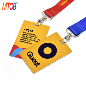 Les insignes d'événement 13.56MHz réinscriptibles à bas prix durables NFC Event Pass NFC avec trou perforé - Product Image 6