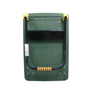 รถเข็นแพลตฟอร์มพับได้สีเขียว60*90ซม. 400กก. รถเข็นตลาดรถบรรทุกมือสำหรับจัดเก็บเครื่องมือคลังสินค้า - Product Image 2