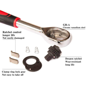 Set di chiavi chiave chiave 12 pezzi Cr-v 1/2 - Product Image 2